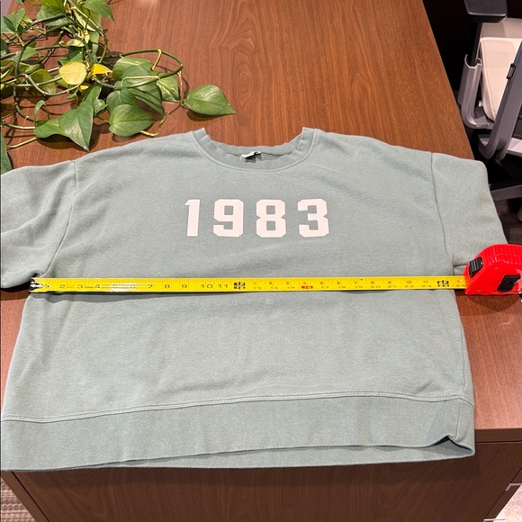 J. Crew Sage Green 1983 Women's Crew Neck Sweater - Picture 5 of 8